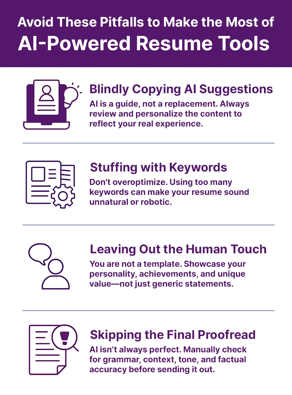 Job seeker reviewing resume to avoid common enhancement mistakes Common Resume Mistakes to Avoid