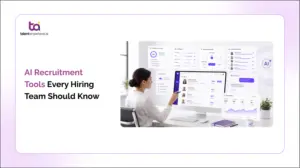 Hiring team using AI recruitment tools to screen and interview candidates in 2026