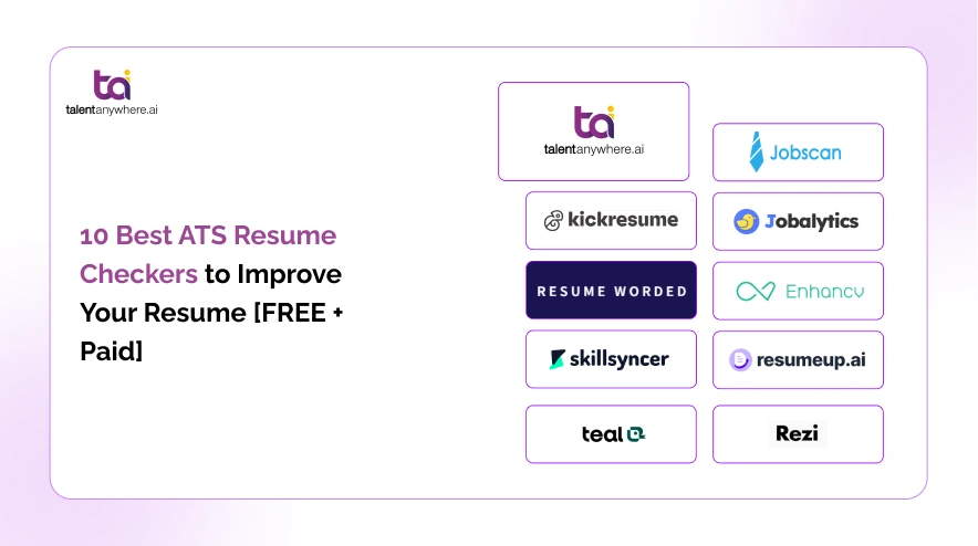 10 best ATS resume checkers compared for ATS score, keyword match and AI resume feedback